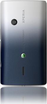 Actual product image Sony Ericsson XPERIA X8 - White/Dark Blue (128 GB, 3", 3 Mpx, 3G)