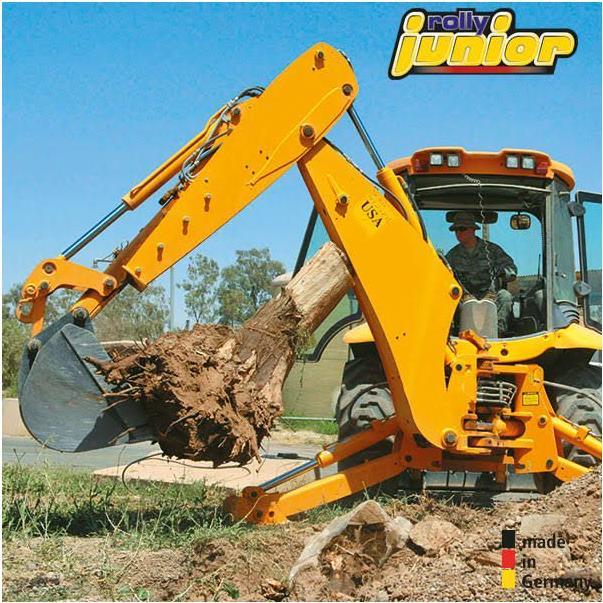 Produktbild Rolly Toys Backhoe mit Frontlader und Heckbagger