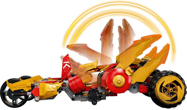 Actual product image LEGO Kai's gold dragon raider (71773, LEGO Ninjago)