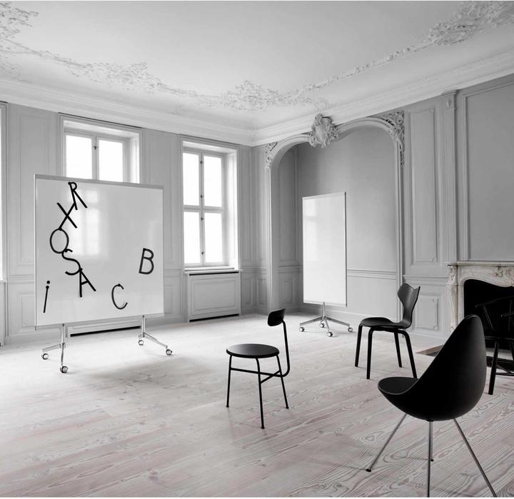 Immagine prodotto Lintex Lavagna bianca mobile su due lati M3 (150 x 190 cm)