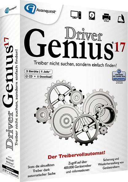 Actual product image Avanquest Driver Genius 17