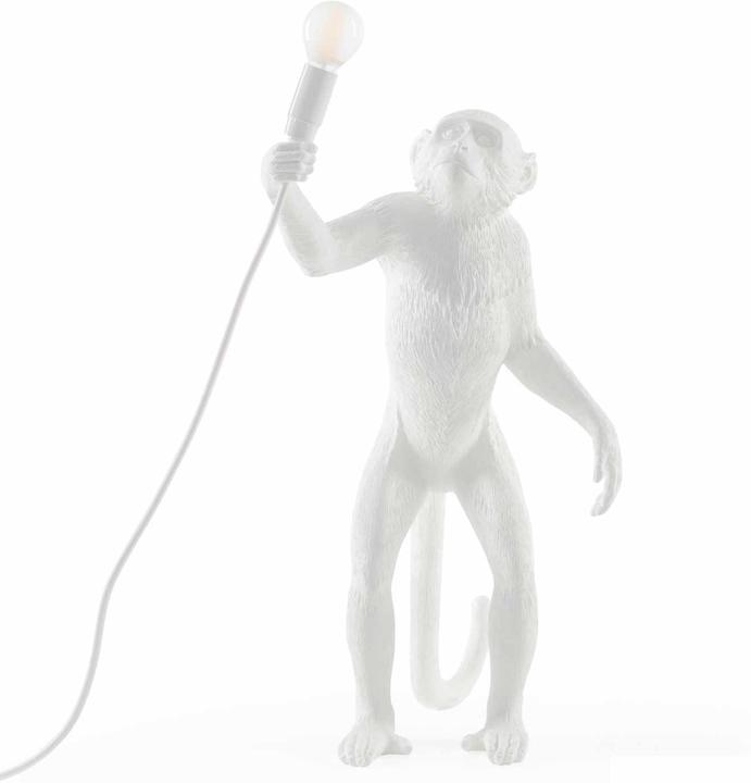 Produktbild Seletti Monkey Lamp White Led Leuchte (E14)