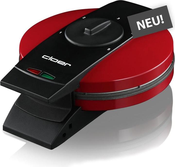 Cloer 1633V Waffeleisen Waffelherz