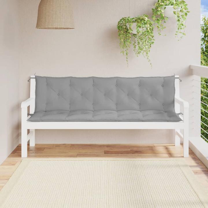 Produktbild VidaXL Gartenbank-Auflagen 2 Stk. O x ford-Gewebe (180 x 50 x 7 cm)