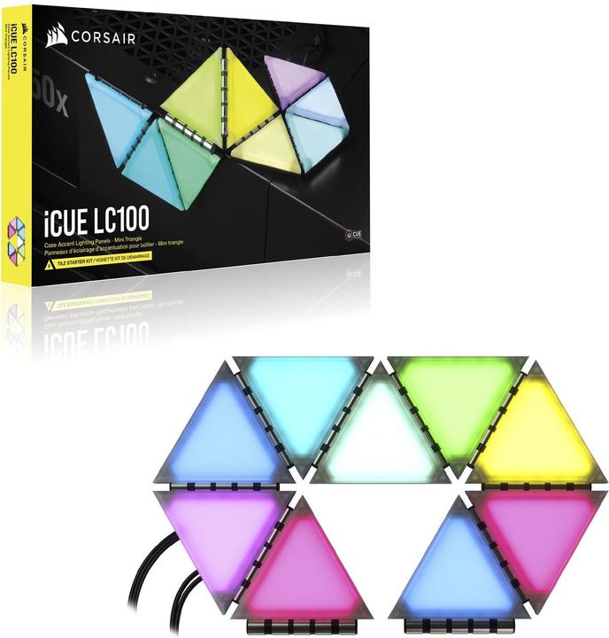 Immagine prodotto Corsair Starter kit della custodia intelligente iCUE LC100 (Multicolore)