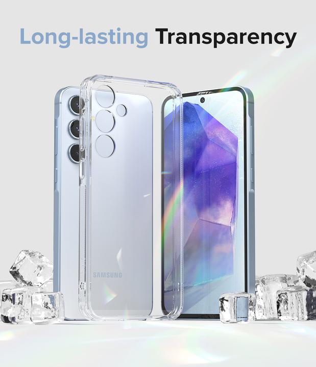 Produktbild Ringke Case for Galaxy A55 5G FUSION CLEAR (Samsung Galaxy A55)