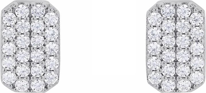 Image du produit Amor Boucles d'oreilles pour femmes, argent 925 sterling, zirconium synth. (Argent 925)