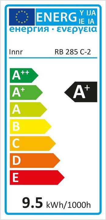 Label énergétique Innr Couleur des ampoules intelligentes (E27, 10 W, 806 lm, 2 x, F)