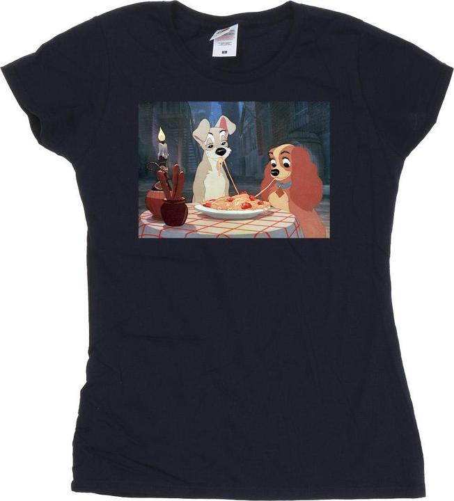 Disney Lady And The Tramp Spaghetti Photo TShirt (S)