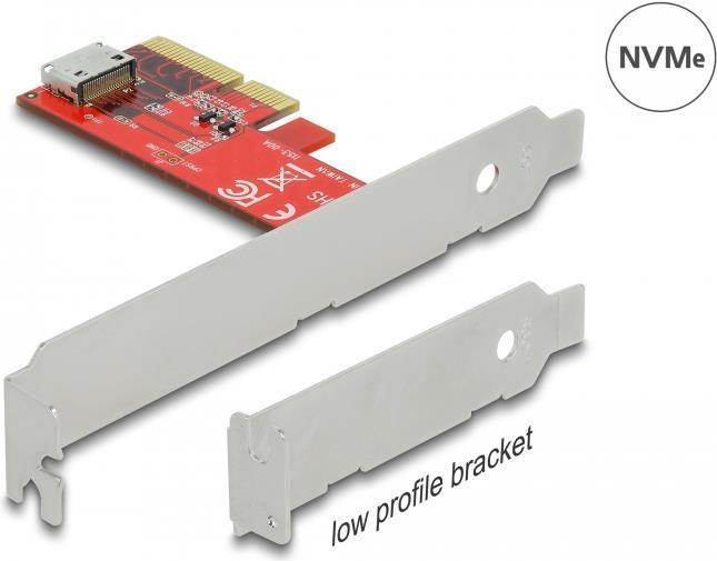 Produktbild Delock PCI E x4 4.0, 1x OCuLink SFF-8612, NVMe 1.2 (PCIe)
