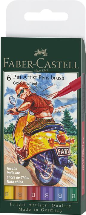 Produktbild Faber-Castell Pitt Artist (Mehrfarbig, 6 x)