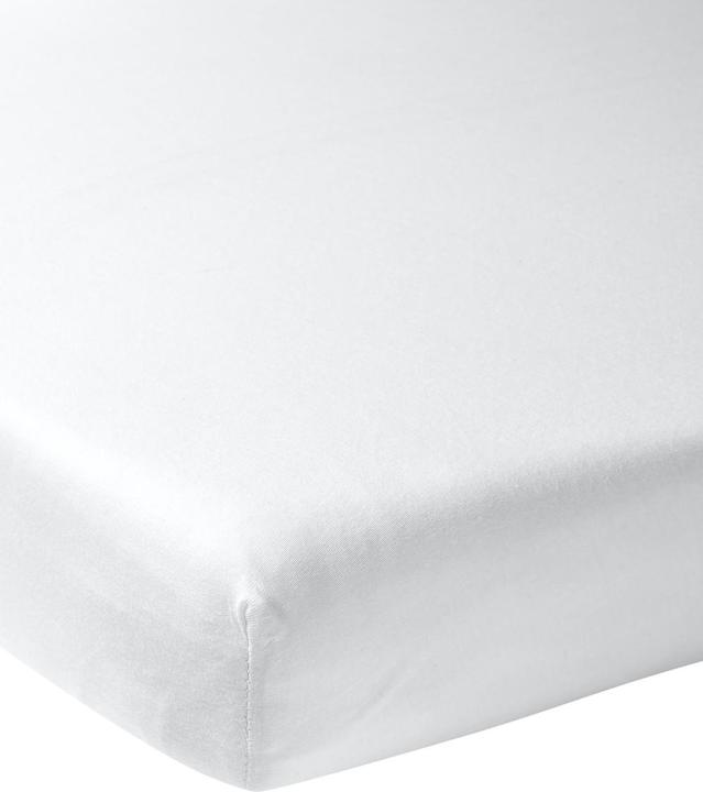 Meyco Home jersey Spannbettlaken 120x200 weiss (120 x 200 cm)