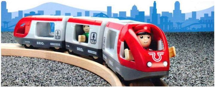 Actual product image Brio Red passenger train