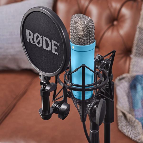 Actual product image RØDE NT1 Signature Blue Studio Microphone Blue with XLR cable Blue