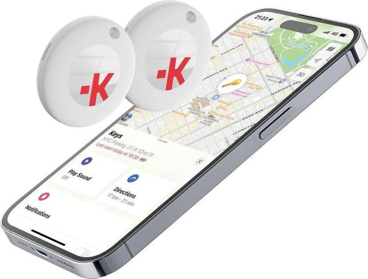 Produktbild Skross eTAG X2 GPS Ortungssystem Gepäckstücktracker, Multifunktionstracker Weiss