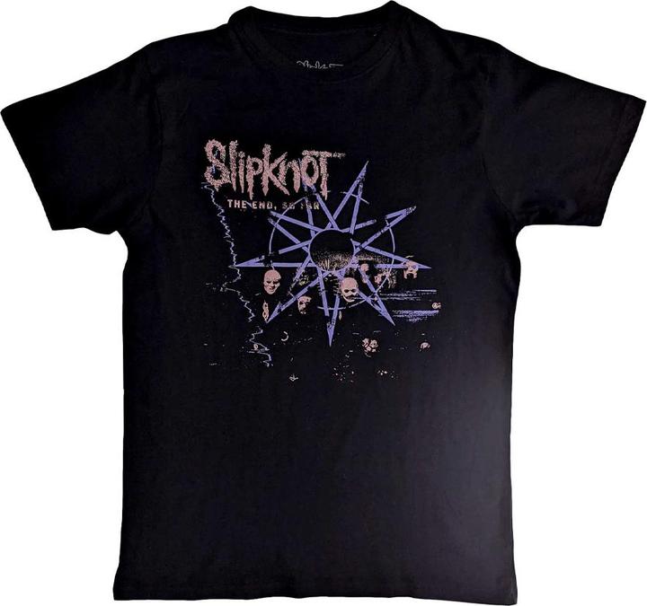 Image du produit Slipknot T-Shirt unisexe adulte avec photo du groupe The End, So Far (M)