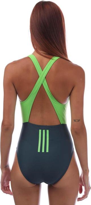 Actual product image adidas Womens/Ladies 3 Stripes One Piece Swimsuit (34)