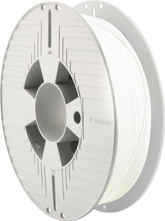 Image du produit Verbatim Tefabloc blanc (TPE, 1.75 mm, 500 g, Blanc)