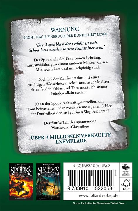 Actual product image The Spook's 5 (German, Delaney, Tanja Arrasmith, Patrick, Joseph Ohlsen, 2023)