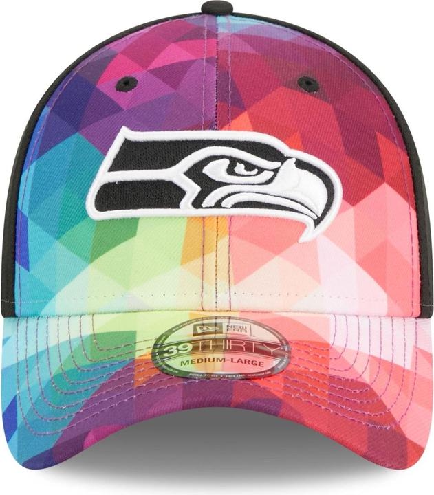 Actual product image New Era 39Thirty Cap - CRUCIAL CATCH Seattle Seahawks (S, M)