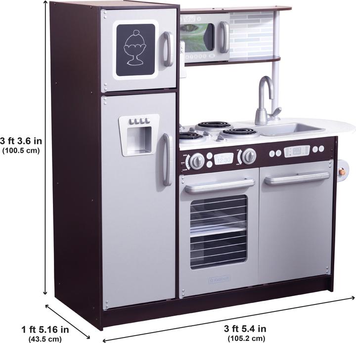 Actual product image KidKraft Uptown Espresso Kitchen