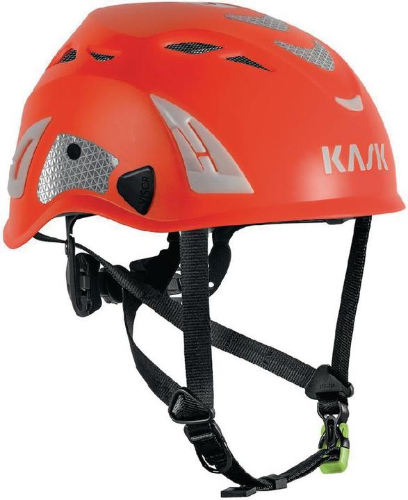 Kask WHE00109-223 SUPERPLASMA PL HI VIZ, 223-Rosso Fluo (51 - 62 cm)