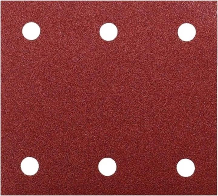Makita Sandpaper Velcro 114 x 102 mm (6 holes) grit 40, 50 pieces (40)