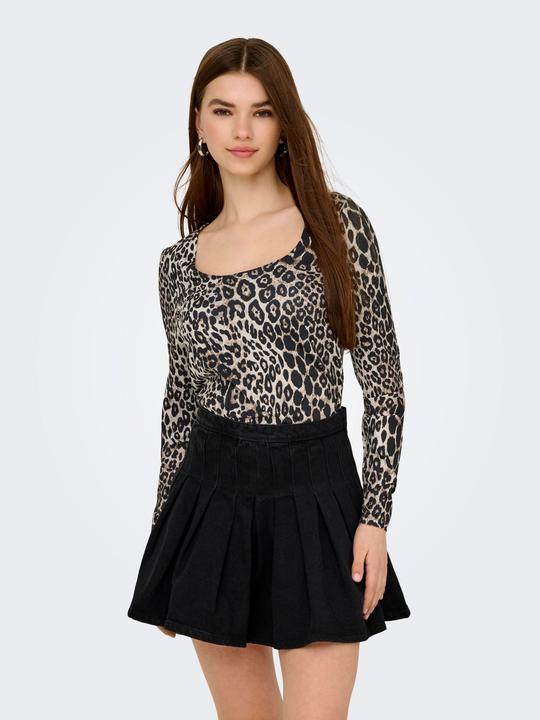 Produktbild Only Onllone Aop L/S Two Way Top Jrs (XL)