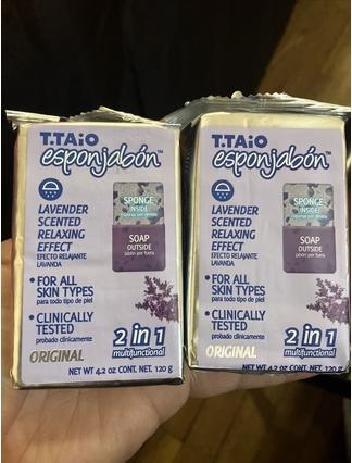 Image du produit Esponjabón SAVOIR 2 en 1 Lavande 1 u (Lotion de toilette intime)
