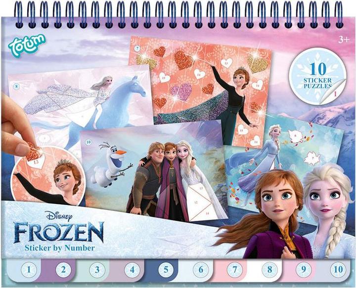 Immagine prodotto Totum Libro degli adesivi Frozen per numero