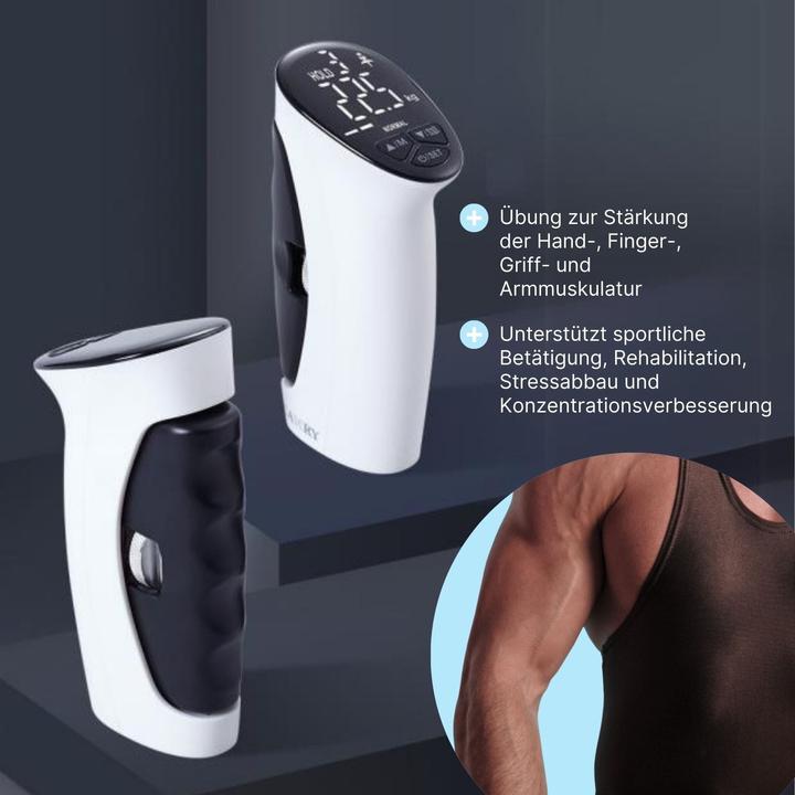 Produktbild Hermex Elektronischer Handdynamometer EH201R Handtrainer Griffkrafttrainer Griff-Messgerät
