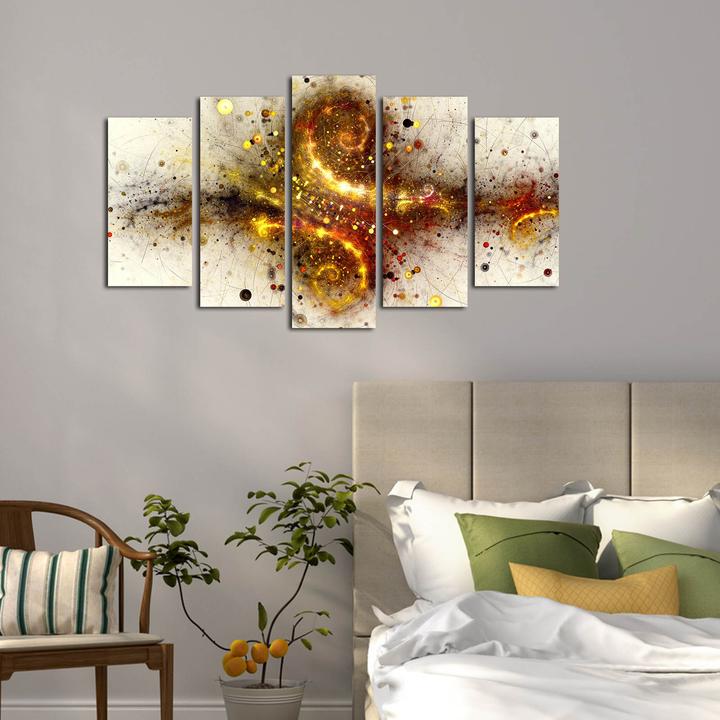 Actual product image Wallxpert Art (20 x 60 cm, 110 x 60 cm, 20 x 50 cm, 20 x 40 cm)