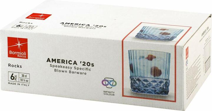 Actual product image Bormioli Rocco America 20'S (0.30 l, 6 x)