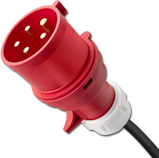 Produktbild Qoltec Mobilna ładowarka do samochodu elektrycznego EV z regulacją 2w1 Typ2 | 7kW | CEE 3 PIN | 230V (Typ 2, 7 kW, 32 A)