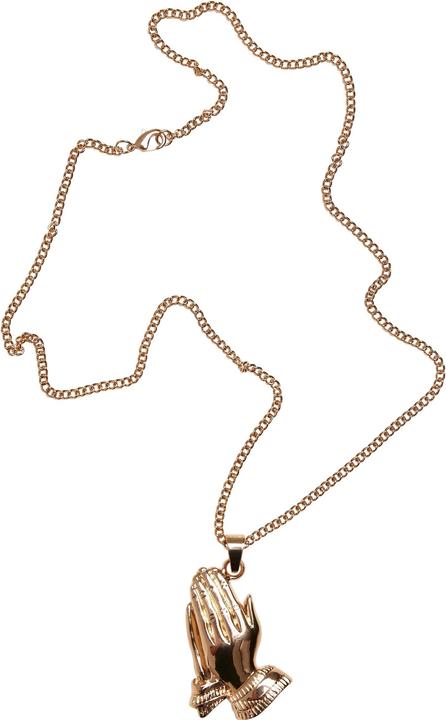 Produktbild Urban Classics Pray Hands Necklace (60% Zink, 40% Eisen)