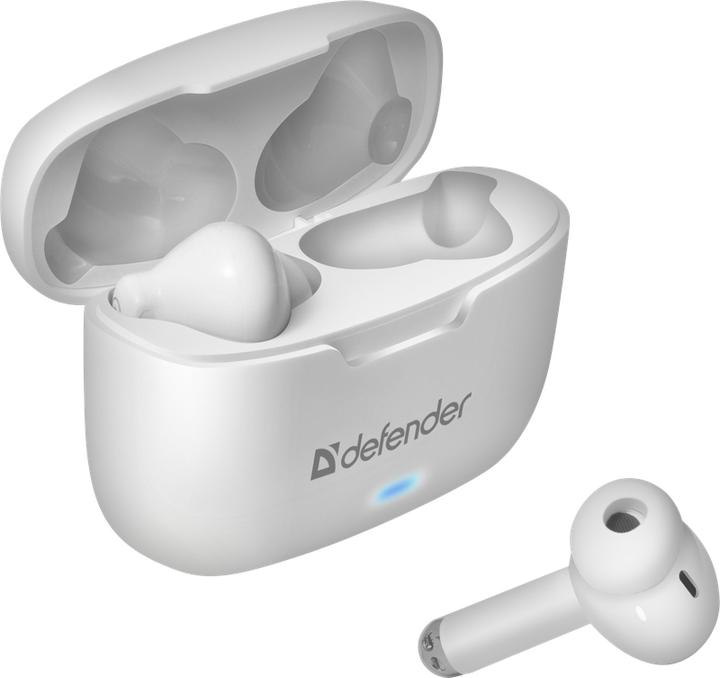 Produktbild Defender Bluetooth-Kopfhörer TWINS 903 weiss (ANC, 4 h, Kabellos)