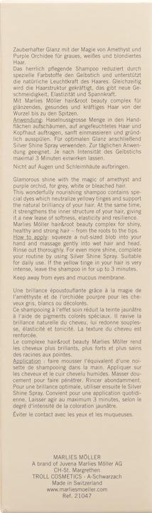 Immagine prodotto Marlies Möller Lucentezza d'argento (200 ml, Shampoo liquido)