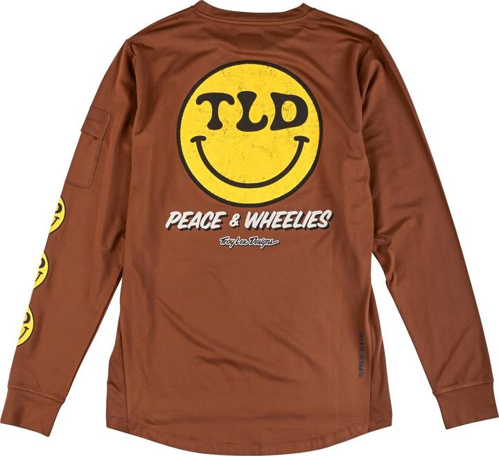 Image du produit Troy Lee Designs Tee Ruckus à manches longues Ride - Wheelies (L)