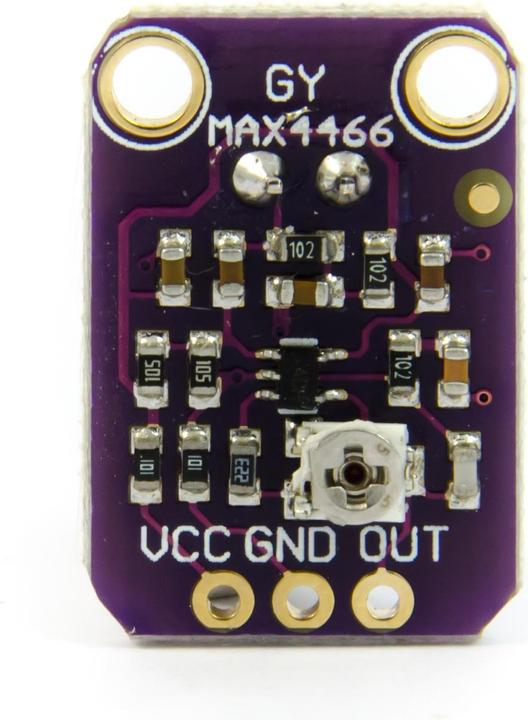Produktbild Purecrea MAX4466 Mikrofon Verstärker Modul mit Poti