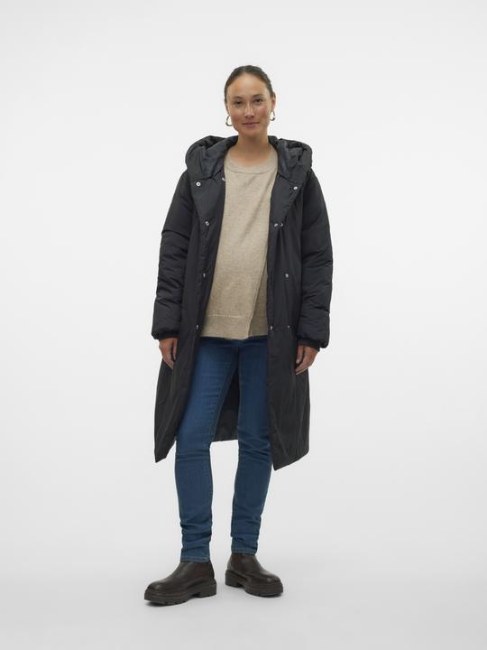 Produktbild Vero Moda Maternity Kapuze Gerippte Ärmelbündchen Mantel Mantel (L)