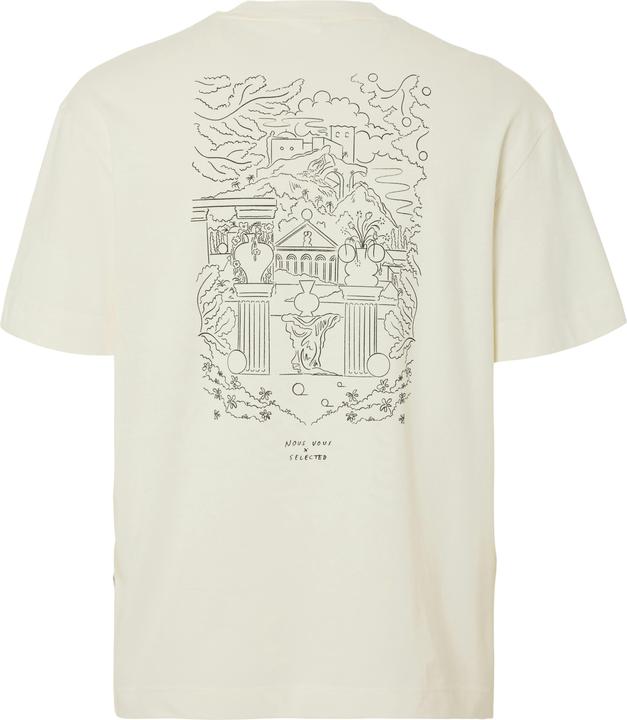 Actual product image Selected Homme Print T-Shirt (XL)