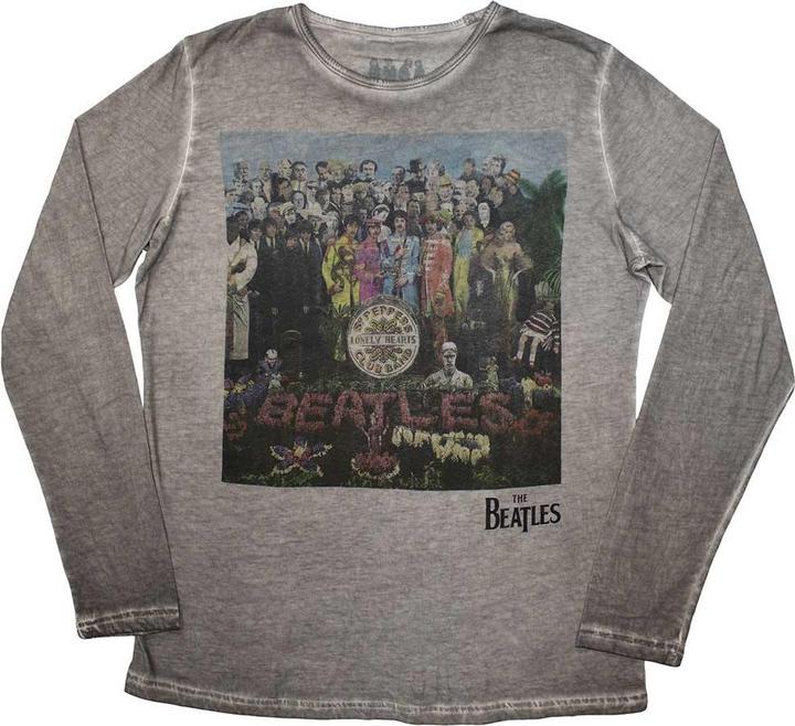 Actual product image The Beatles Sgt Pepper Stone Wash (Longsleeve) (L)