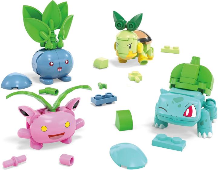 Image du produit MEGA Pokémon 4 types de plantes Set Pokémon
