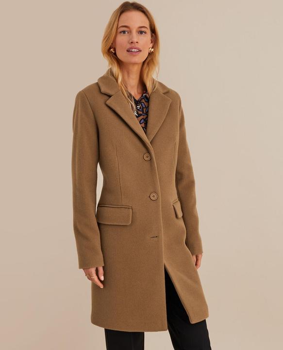 Actual product image Anne Weyburn Half-length coat with button fastening (34)