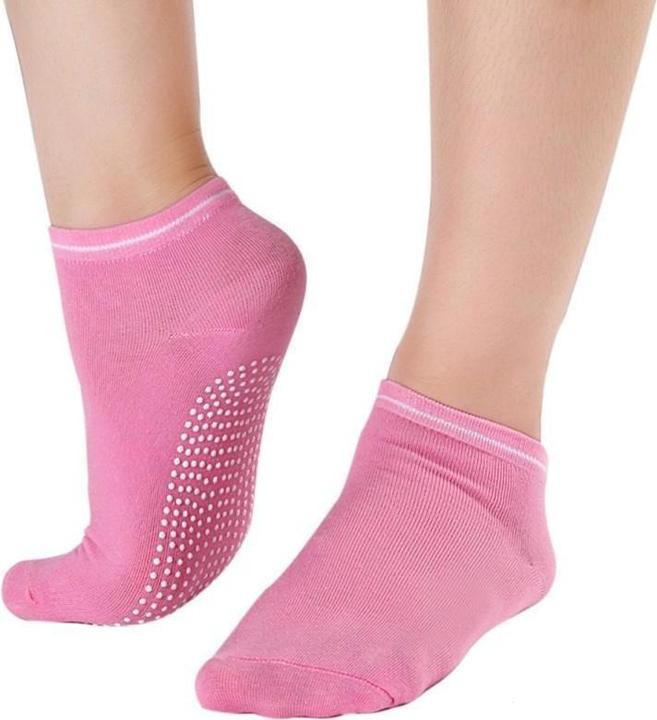 Produktbild JTI Anti-Rutsch-Yoga-Socken - Rosa (2er Pack, 35 - 39)