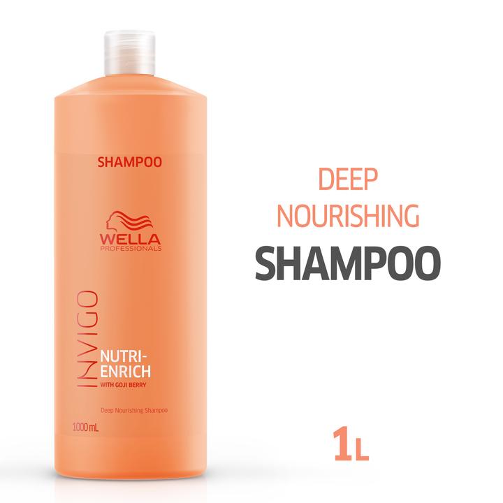 Produktbild Wella Invigo Nutri Enrich Deep Nourishing Shampoo (1000 ml, Flüssiges Shampoo)