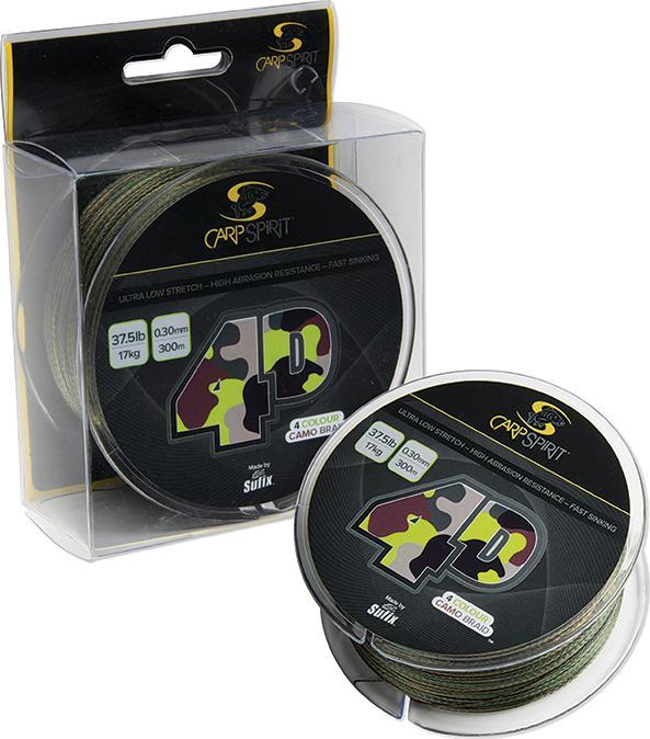 Actual product image Carp Spirit Carpspirit 4D line 300x0,35 mm