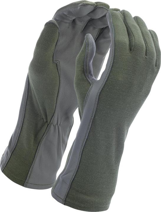 Actual product image Mil-tec Pilot Gloves Nomex Olive XL (XL)