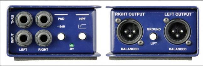 Produktbild Radial J48 Stereo actieve DI-box (DI Box)
