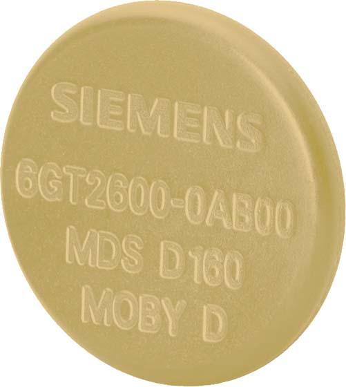 Immagine prodotto Siemens Transponder 112 byte 6GT2600-0AB10 Tipo di accessorio elettrico altro, tipo di accessorio meccanico